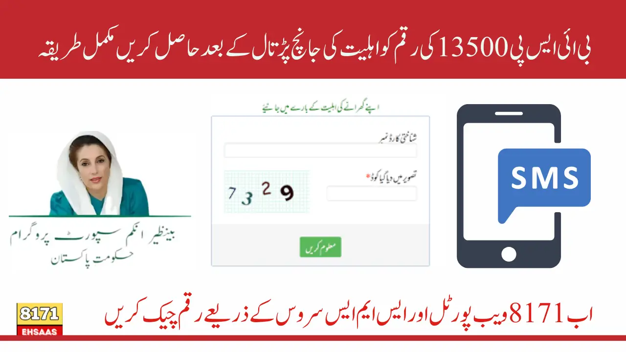 8171 Check CNIC Online 13500 Payment Via SMS & Web Portal Confirm Your Status Then Get Paid
